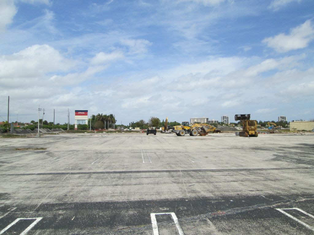 This picture was taken in the JC Penney parking lot. The space once ...